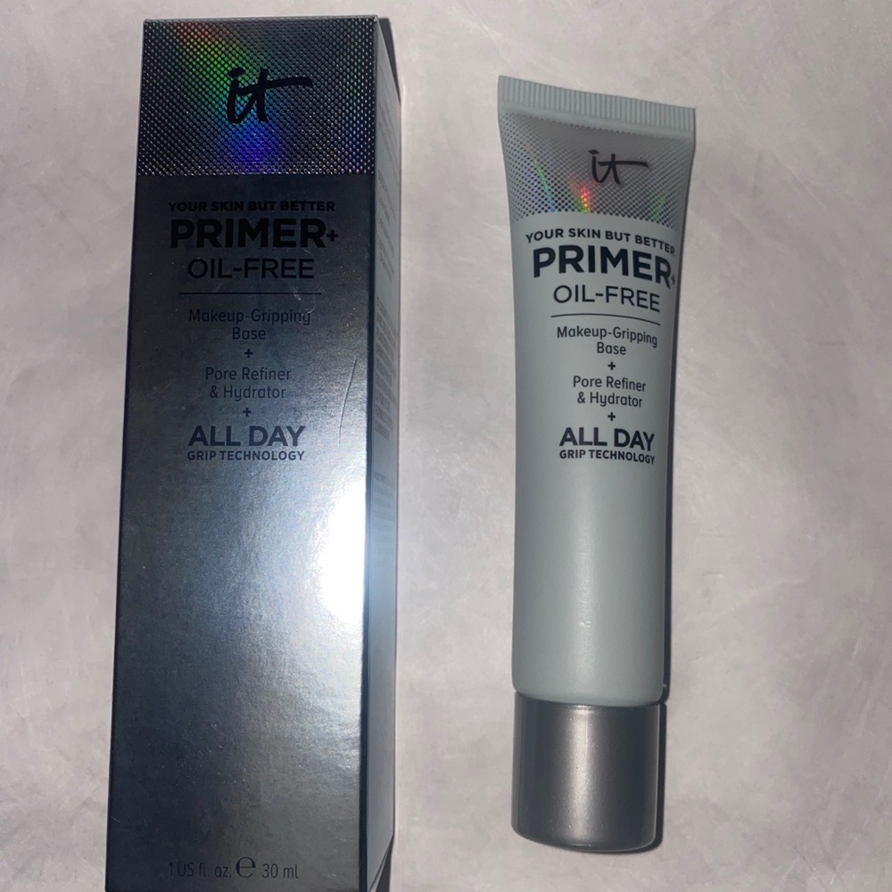 IT COSMETICS Your Skin But Better Primer+ Oil free 1oz $40 NIB